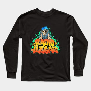 Radio Ilegal Long Sleeve T-Shirt